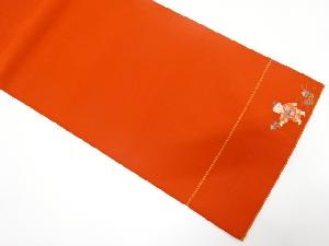 童子に桔梗模様織り出し袋帯